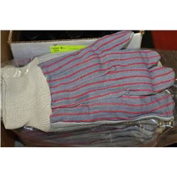 5 BUNDLES OF WORK GLOVES
