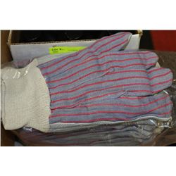5 BUNDLES OF WORK GLOVES