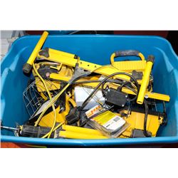 TOTE OF HALOGEN LIGHTING