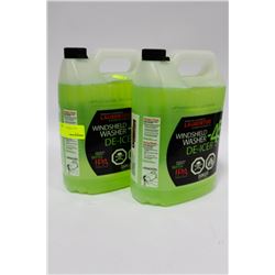 2 JUGS OF WINDSHEILD WASHER DE-ICER
