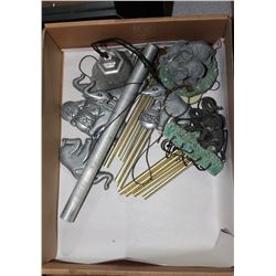 BOX W/ 3 ELEPHANT WIND CHIMES