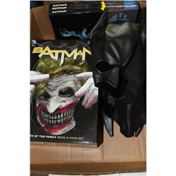 BOX W/JOKER MASK, DC COMIC BOOK COLLECTION
