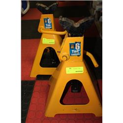 PAIR OF 6-TON JACK STANDS