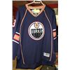 Image 1 : USED OILERS SIZE YTH X-LARGE COGLIANO #13 JERSEY