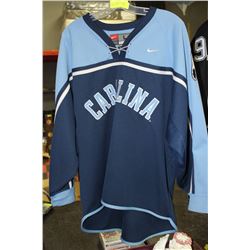 USED TEAM CAROLINA  SIZE LARGE NIKE JERSEY