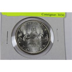 GEM UNC 1965 SILVER 1 DOLLAR