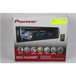 PIONEER DEH-X6600BT CD STEREO