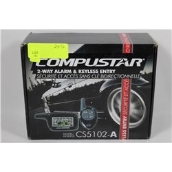COMPUSTAR 2 WAY ALARM AND KEYLESS ENTRY