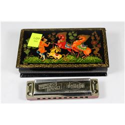 1940'S HARMONICA MADE IN CZECHOSLOVAKIA