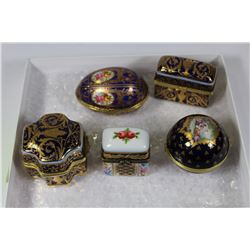 COLLECTABLE HAND PAINTED LIMOGES PORCELAINE