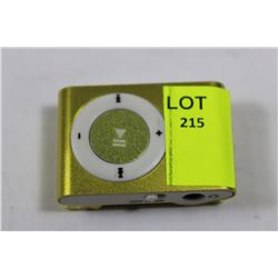 NEW BELT CLIP MP3 PLAYER AS THEY COME