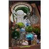 Image 1 : BOX OF ASSORTED GLASSWARE