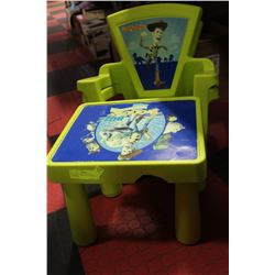 TOY STORY TABLE & CHAIR SET FOR TODDLERS
