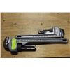 Image 1 : RIDGID 18" & 14" ALUMINUM PIPE WRENCHES