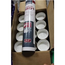 CASE OF 12 SUPREME WALL BASE ADHESIVE