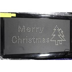 MERRY CHRISTMAS LIGHT UP SIGN