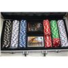 Image 1 : POKER CHIP SET WITH 2 DECKS