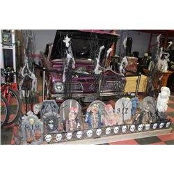 FULL HALLOWEEN GRAVEYARD DISPLAY