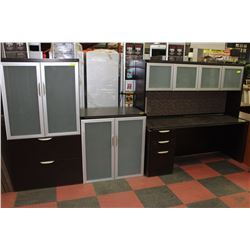 MODERN 4 PC DESK SET