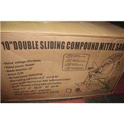 NEW COMPOUND SLIDING MITRE SAW