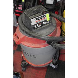 RIGID 54.5 HP 16 GALLON WET/DRY VAC