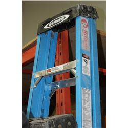 WERNER ALUMINUM AND FIBREGLASS 8' LADDER