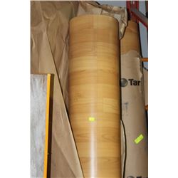 FULL ROLL OF WOOD TONE LAMINATE FLOORING