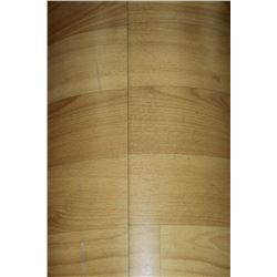 PARTIAL  ROLL OF WOOD TONE LAMINATE FLOORING