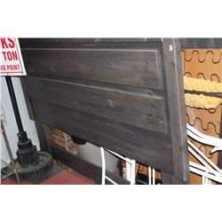 KING SIZE WOOD HEADBOARD