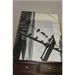 LARGE SHOWHOME BUILDING CANVAS PICTURE