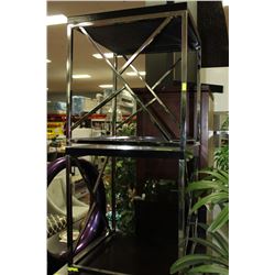 PAIR OF SHOWHOME END TABLES ON CHOICE