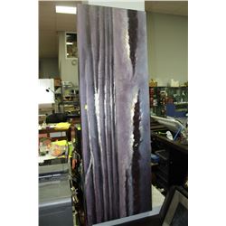 SHOWHOME PURPLE TEXURED ART PICTURE