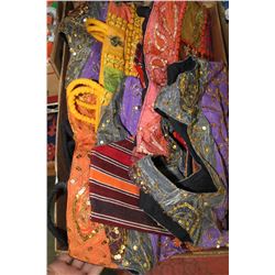 SMALL FLAT OF PURSES MADE IN INDIA