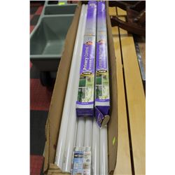 FLAT OF FLUORESCENT LIGHTS AND PRIVACY CONTROL