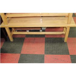 WOOD BENCH