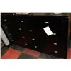 Image 1 : NEW BLACK 9 DRAWER DRESSER (SLIGHT DAMAGE ON TOP)