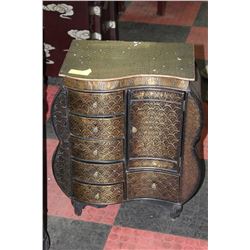 6 DRAWER 1 DOOR DECORATIVE NIGHT STAND