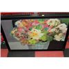 Image 1 : SHOWHOME FRAMED FLORAL CANVAS PICTURE