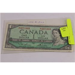 CANADA 1954 BANKNOTE