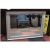 Image 1 : SHOWHOME SILVERTONED FRAMED MIRROR