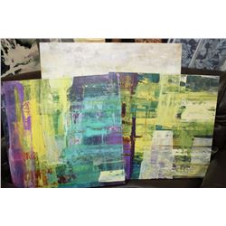 3 ASST SHOWHOME CANVAS PICTURES