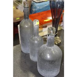 SHOWHOME 3 PC VASE SET