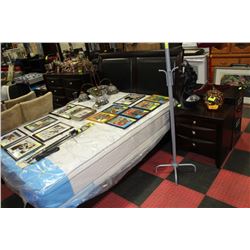 NEW QUEEN SIZE WOOD 7 PC BEDROOM SUITE