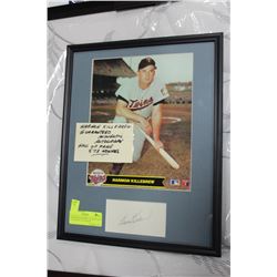 HARMON KILLEBREW GUARANTEED AUTHENTIC AUTOGRAPH