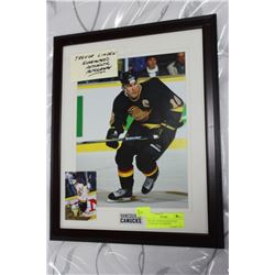 TREVOR LINDEN GUARANTEED AUTHENTIC AUTOGRAPH