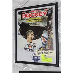 WAYNE GRETZKY 1984 STICKER BOOK "MINT" STRAIGHT