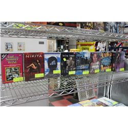 MIDDLE SHELF SECTION OF 8 DVD BOX SETS