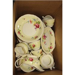 SET OF WOODS IVORY WARE CHINA  DISHES