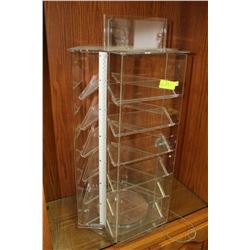 SMALL ROTATING DISPLAY CABINET