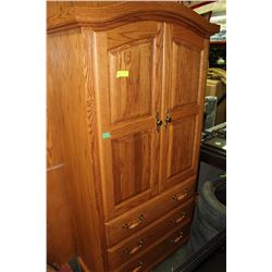 OAK ARMOIRE